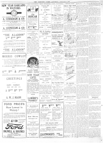 Issue page