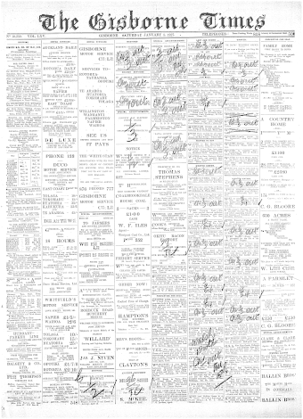 Issue page