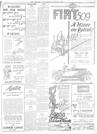 Issue page