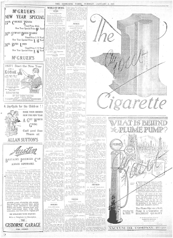 Issue page