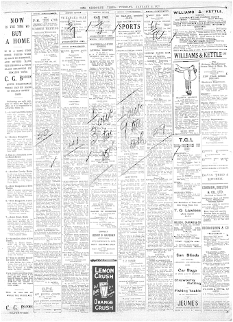 Issue page