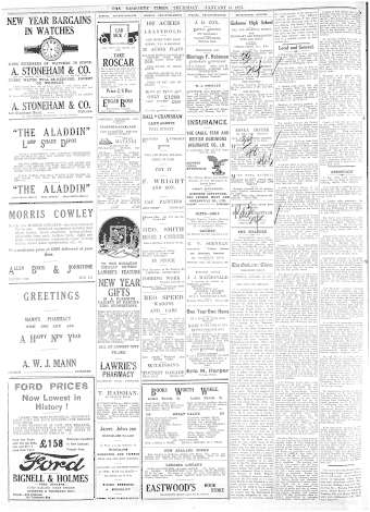 Issue page