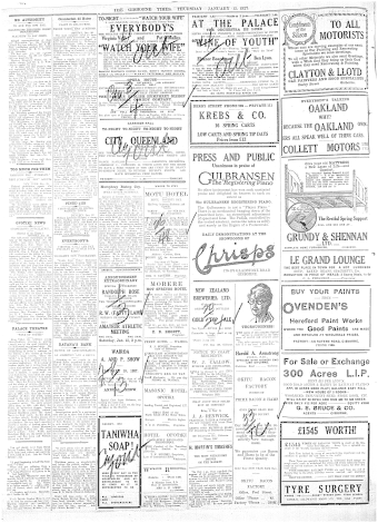 Issue page