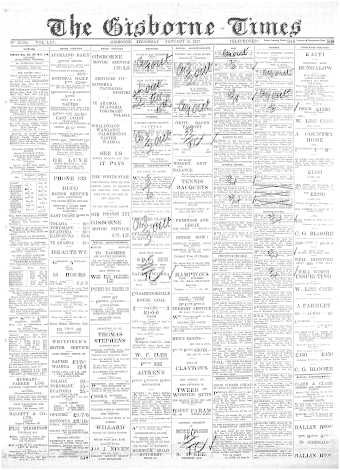 Issue page