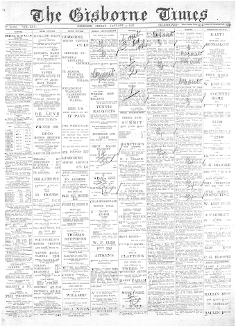 Issue page