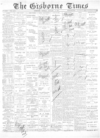Issue page