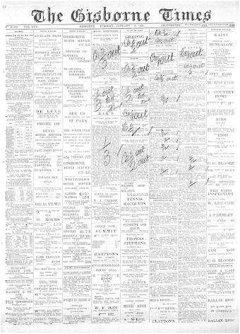 Issue page