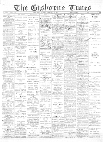 Issue page