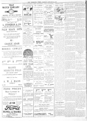 Issue page