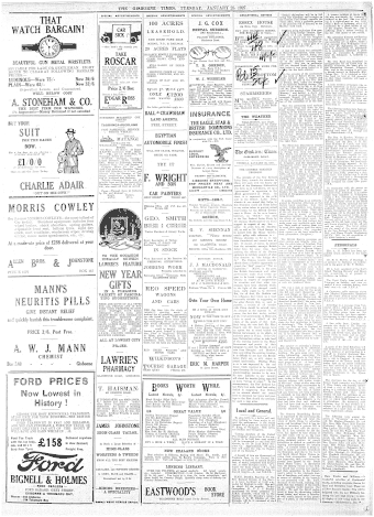 Issue page