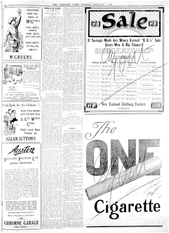 Issue page