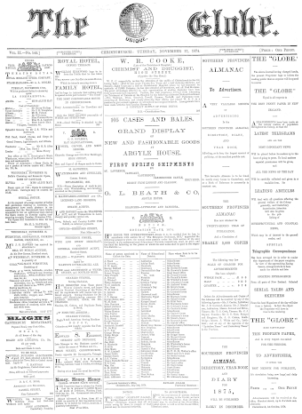 Issue page