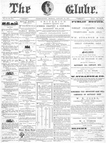 Issue page