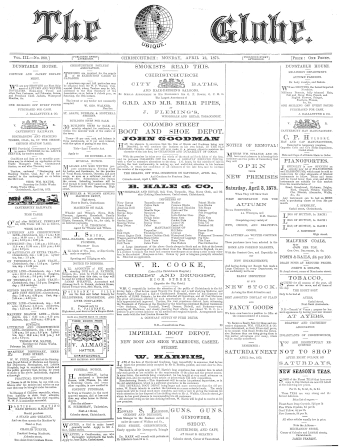 Issue page