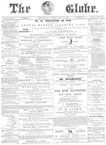 Issue page