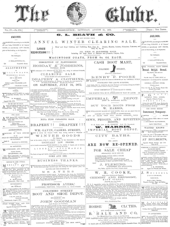 Issue page