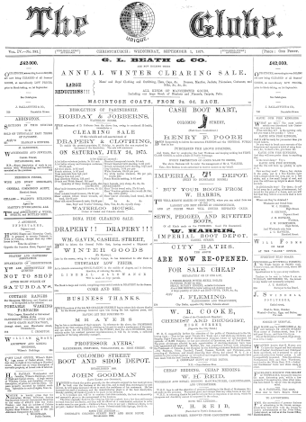 Issue page