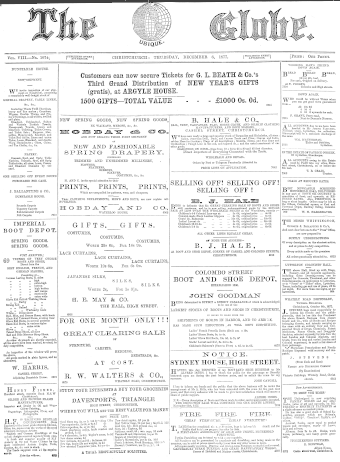 Issue page