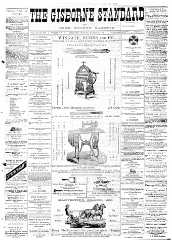 Issue page