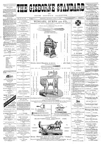 Issue page
