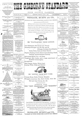 Issue page