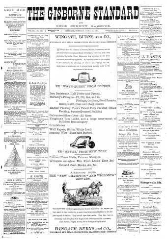 Issue page