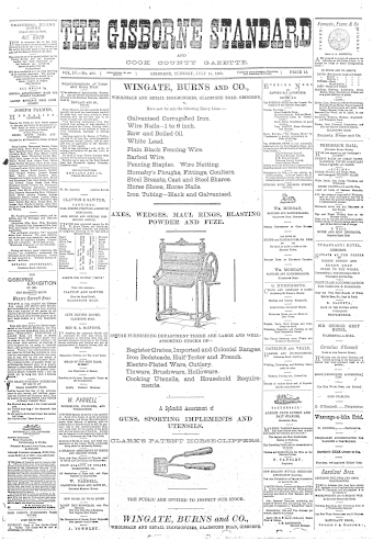 Issue page