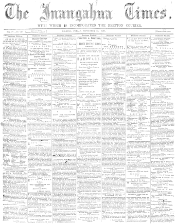 Issue page