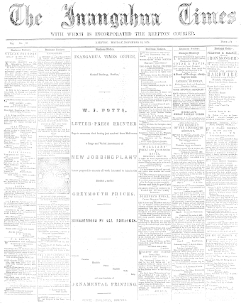 Issue page