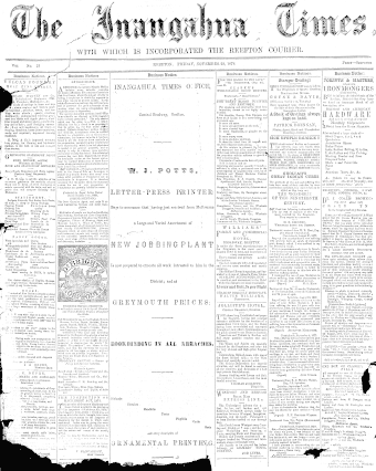 Issue page