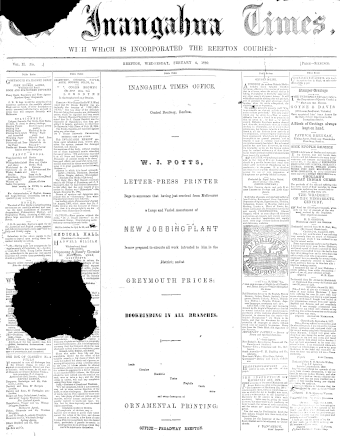 Issue page