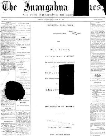 Issue page
