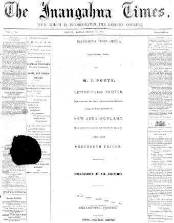 Issue page