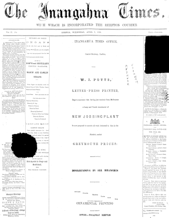 Issue page