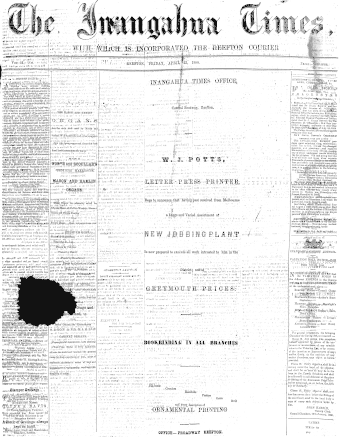 Issue page