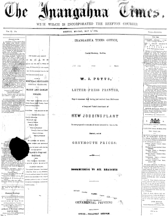 Issue page