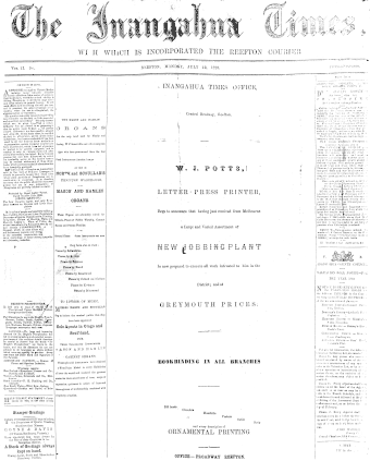 Issue page