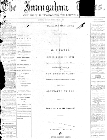 Issue page