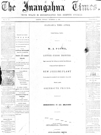Issue page