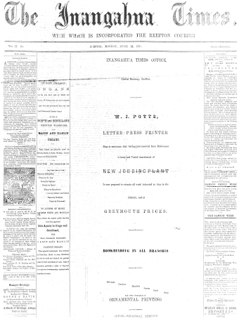 Issue page