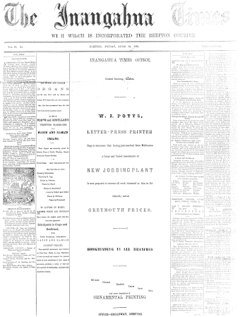 Issue page