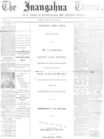 Issue page