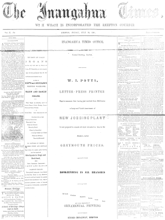 Issue page