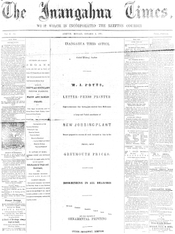 Issue page