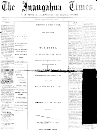 Issue page