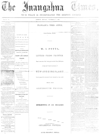 Issue page