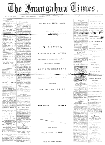 Issue page
