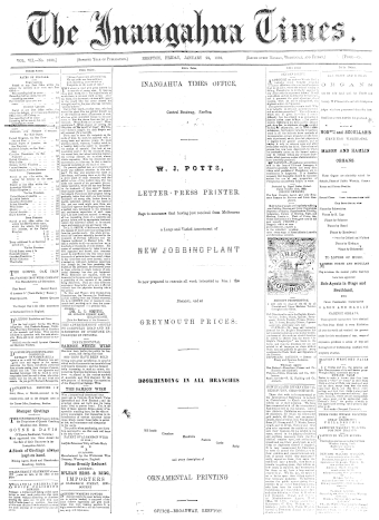 Issue page