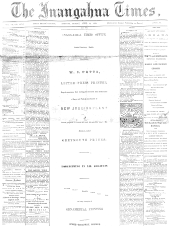 Issue page
