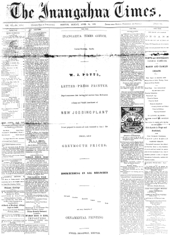 Issue page